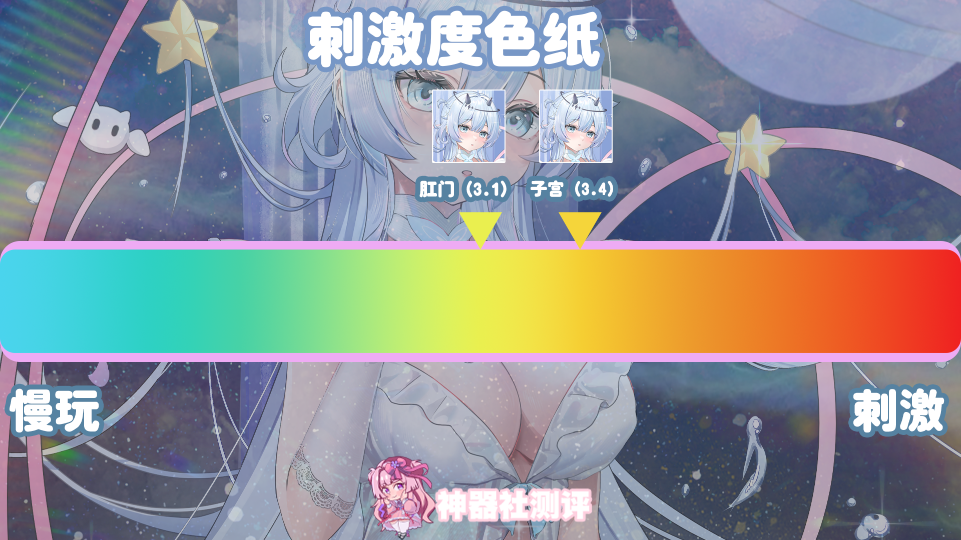【神器社测评】AGI星·欲海王星——柔软Q弹的大白馒头欧派！星座娘里最起“星欲”的一集
