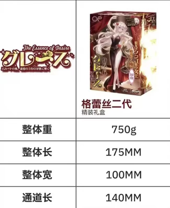【群友投稿测评】GXP格蕾丝2代——狭窄螺旋入口,后段四段突破的榨精体验