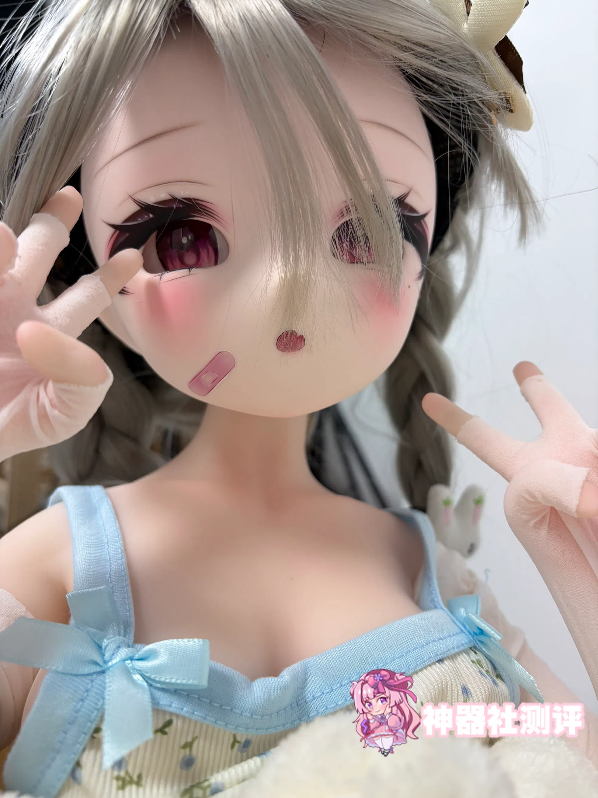 【神器社测评】GXP克洛叶85cm娃娃——千面魅魔的“萝莉”姿态,超轻骨架配上多肉褶缠绕的通道,本子男主来了也得扶着墙走