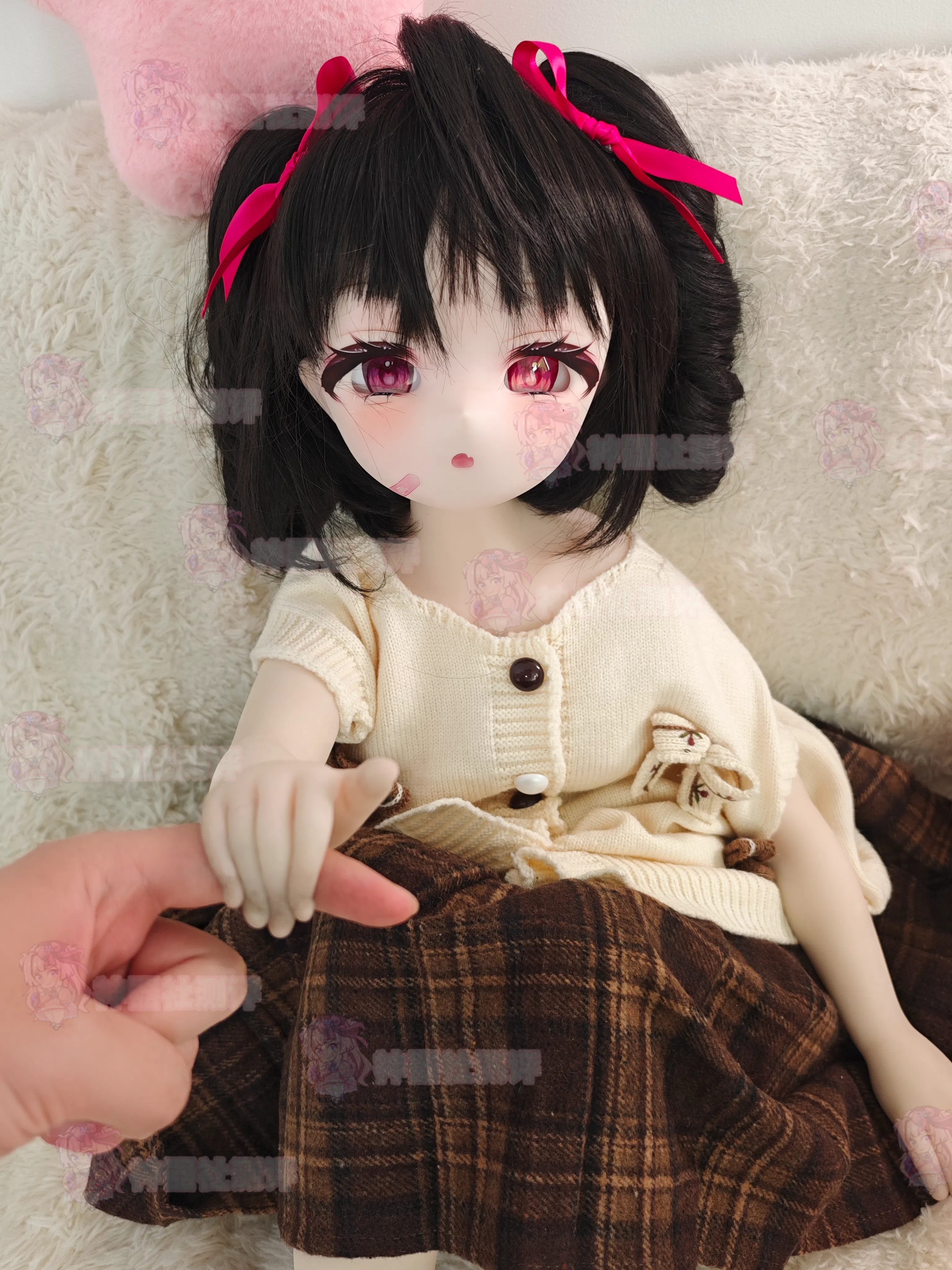 【神器社测评】GXP克洛叶85cm娃娃——千面魅魔的“萝莉”姿态,超轻骨架配上多肉褶缠绕的通道,本子男主来了也得扶着墙走