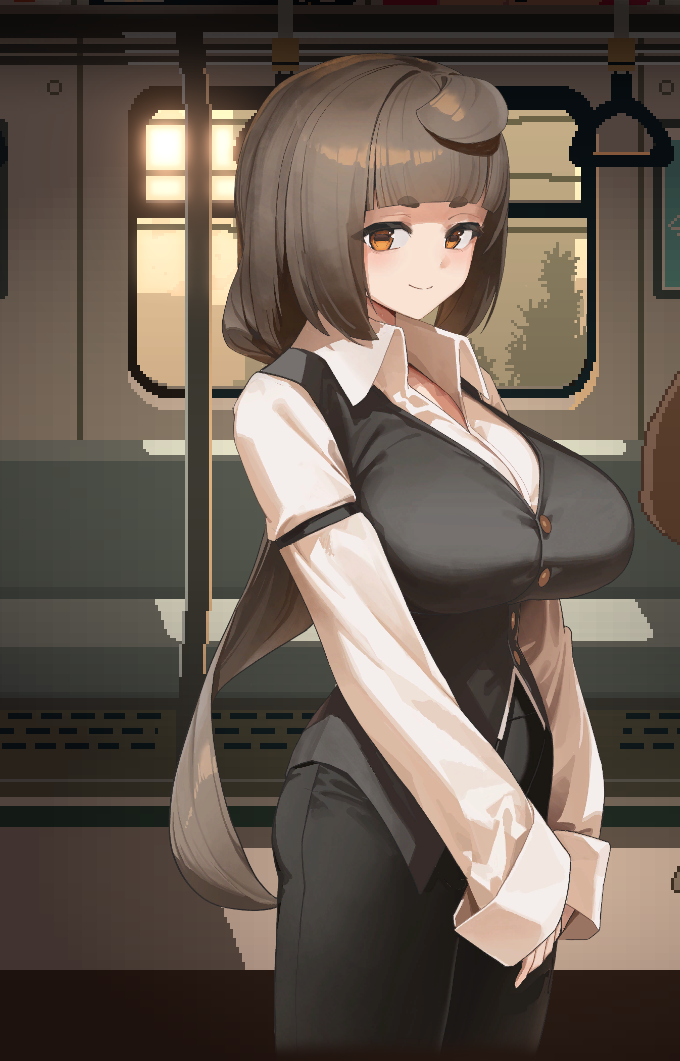 【群友游戏实况】Train 45(45号电车)——来自群友的神秘小黄油测评,来一段足够H的电车之旅